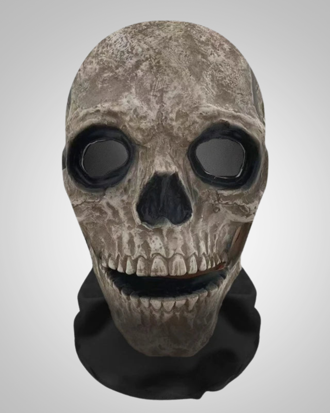 Tristan | Halloween 3D Ghost Face with Mesh and Elastic Fit Mask
