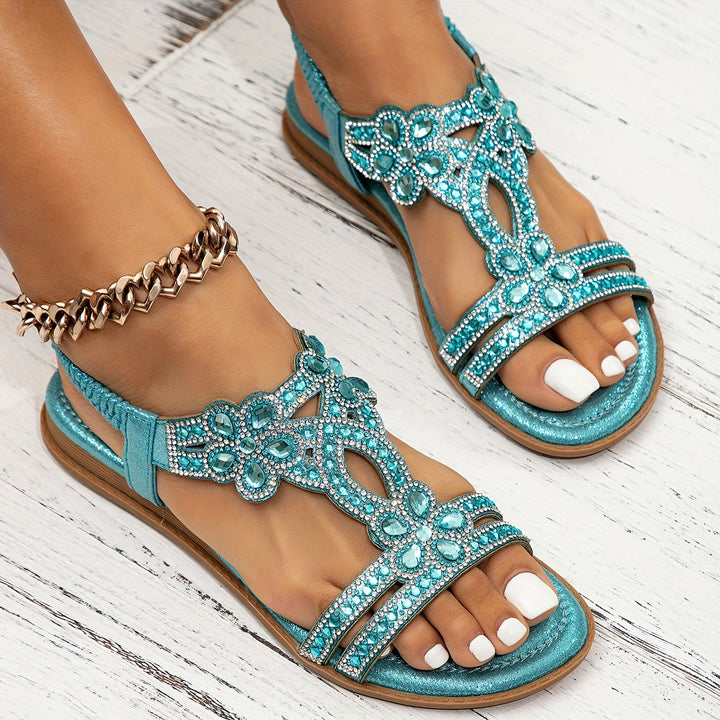 Josephine | Women's Rhinestone Boho Sandals