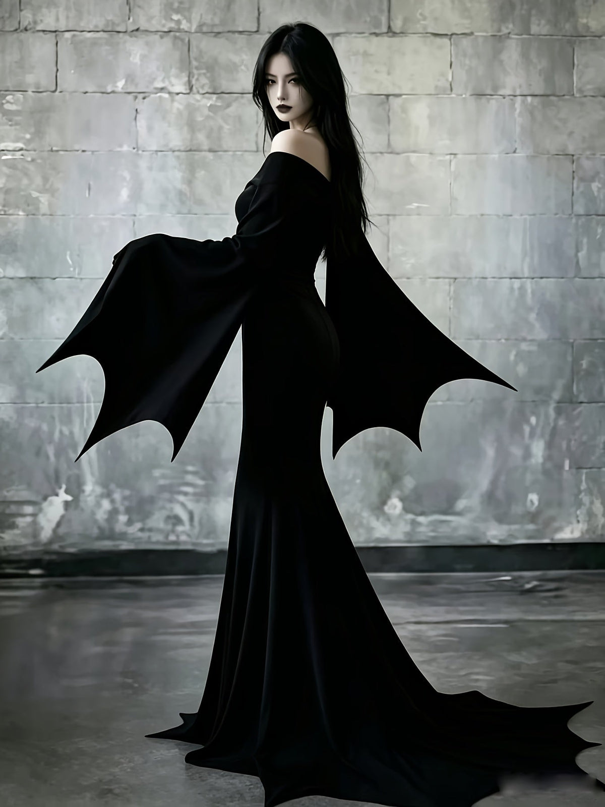 Edith | Women's Halloween Gothic Mermaid Dress