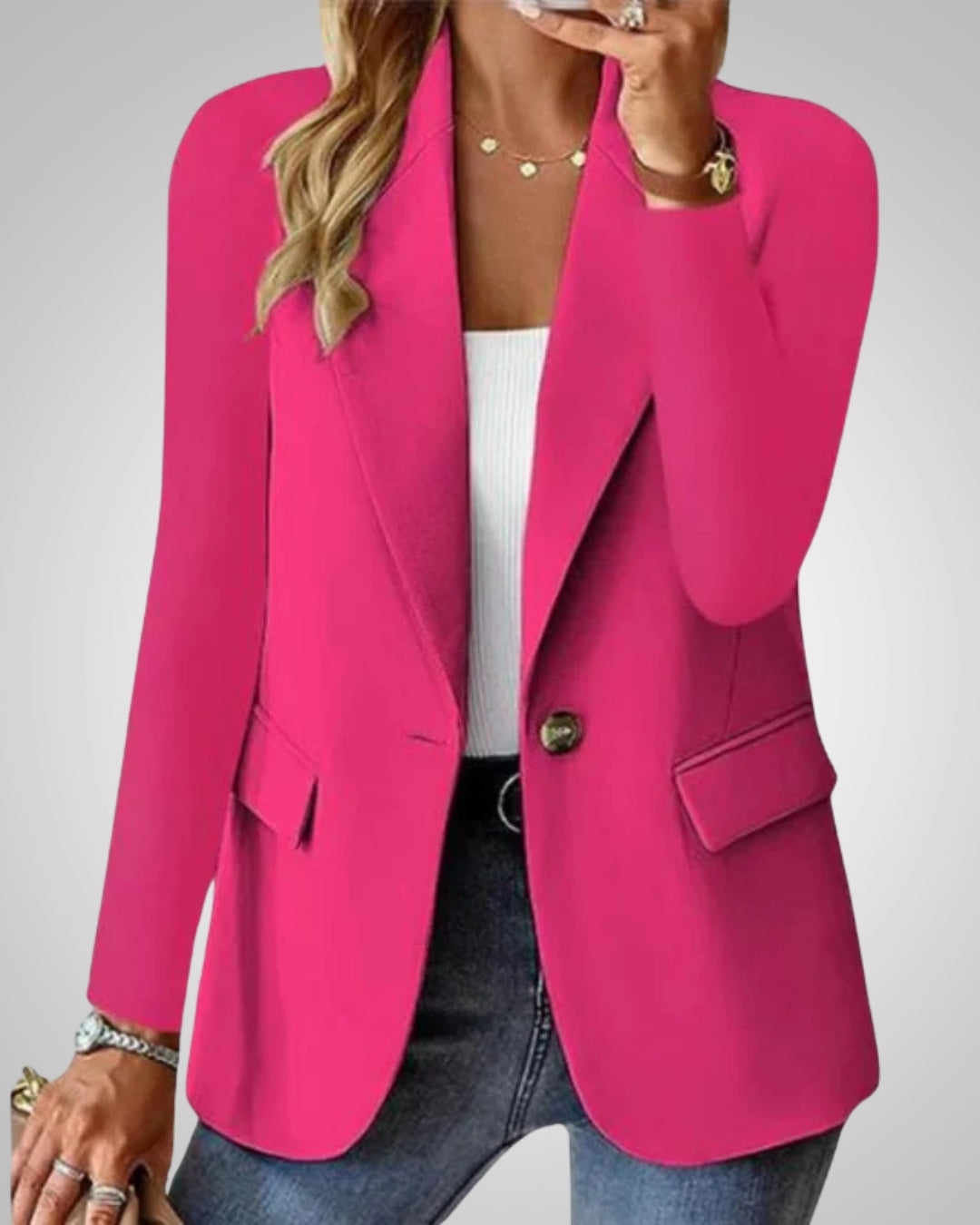 Skye | Women's Casual Tailored Single-Button Blazer