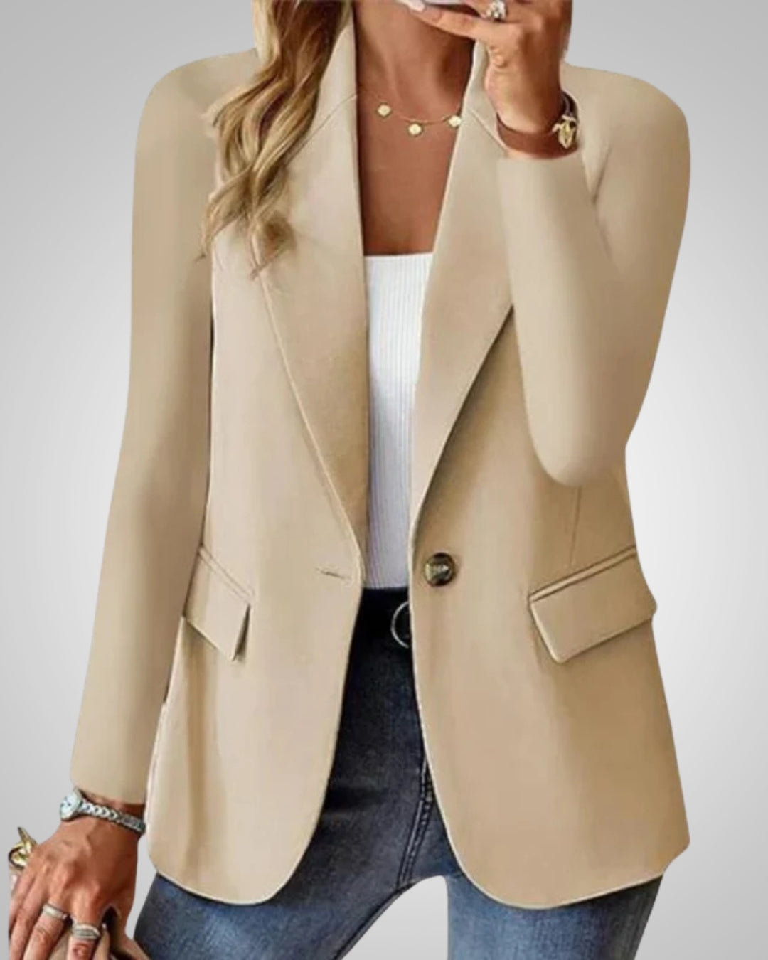 Skye | Women's Casual Tailored Single-Button Blazer
