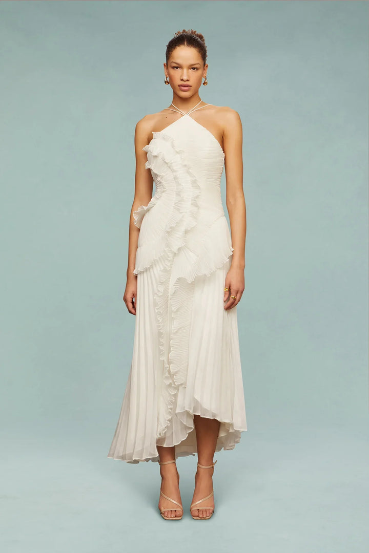 Zafira | Women’s Pleated Maxi Summer Dress