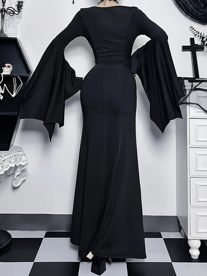 Margot | Women's Gothic Bat Halloween Dress