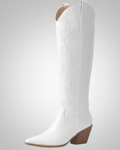 Brooke | Women's Knee High Western Cowboy Boots