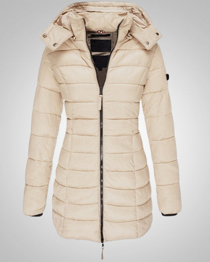 Harper | Women's Long Hooded Down Jacket