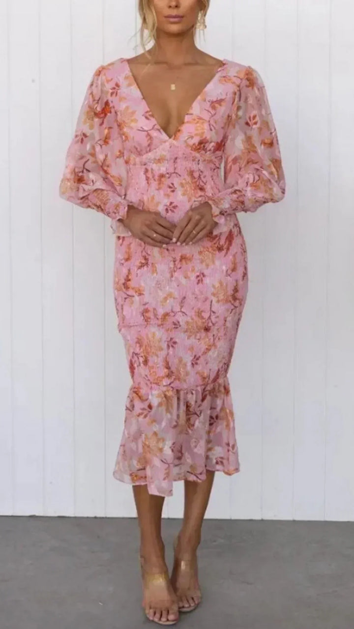 Oaklyn | Women’s Summer Floral Wedding Guest Dress
