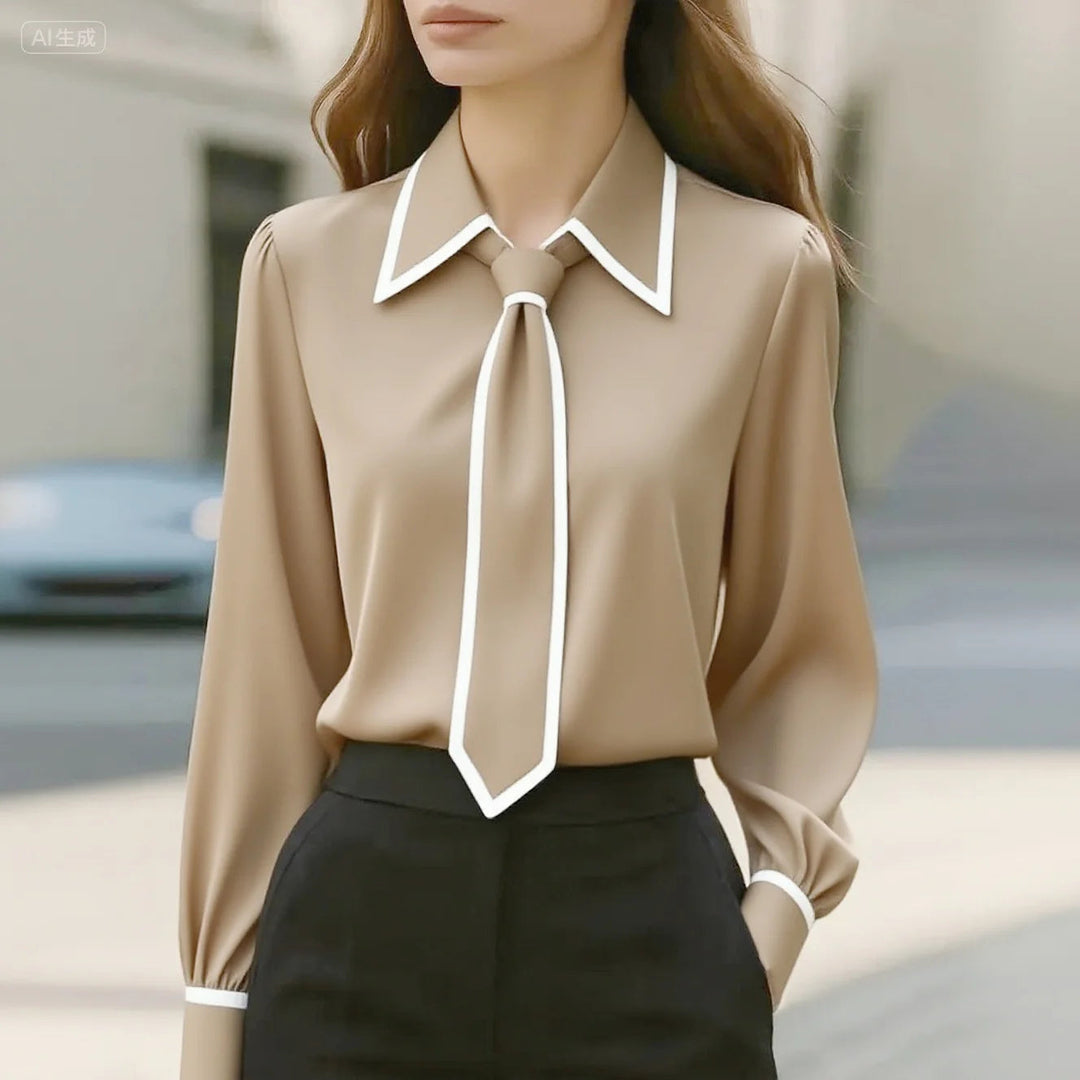 Reese | Women’s Shirt Collar Tie Blouse