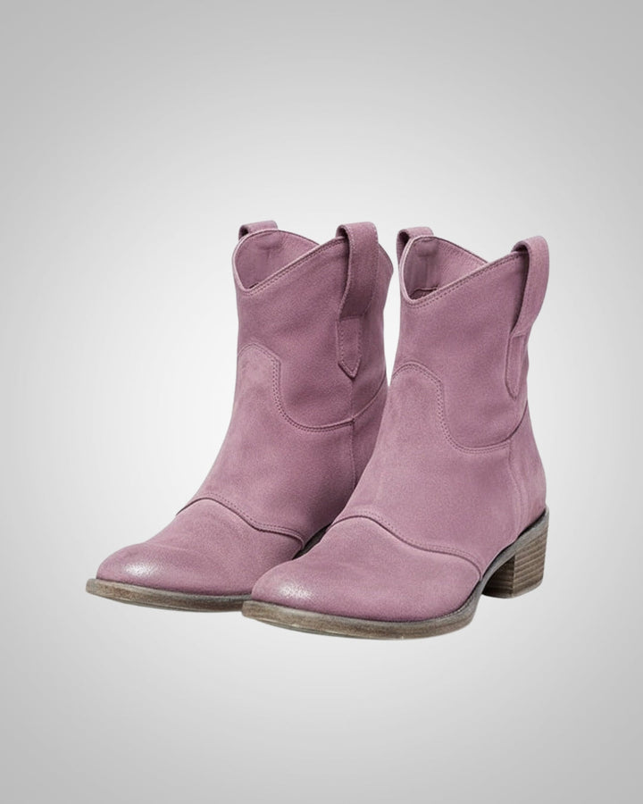 Evelyn | Women’s Vintage Ankle Cowboy Boots