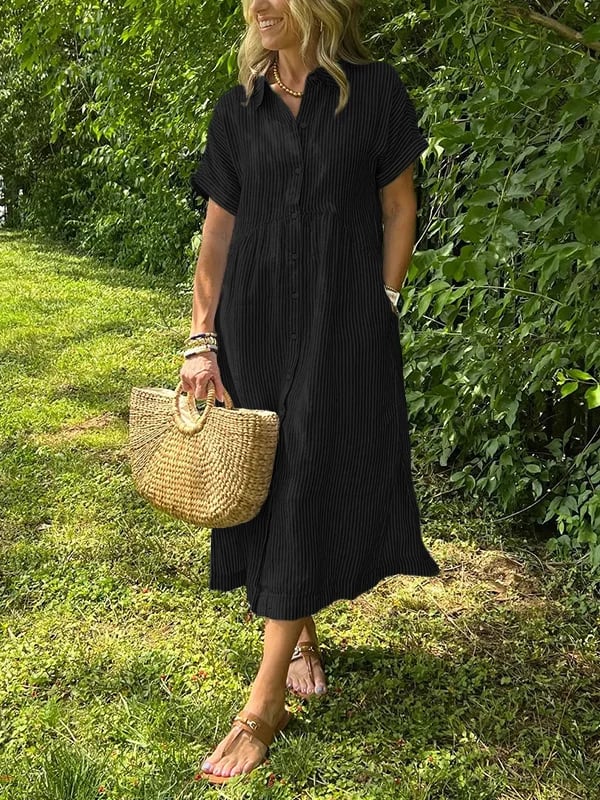 Jemma | Women’s Summer Maxi Striped Dress
