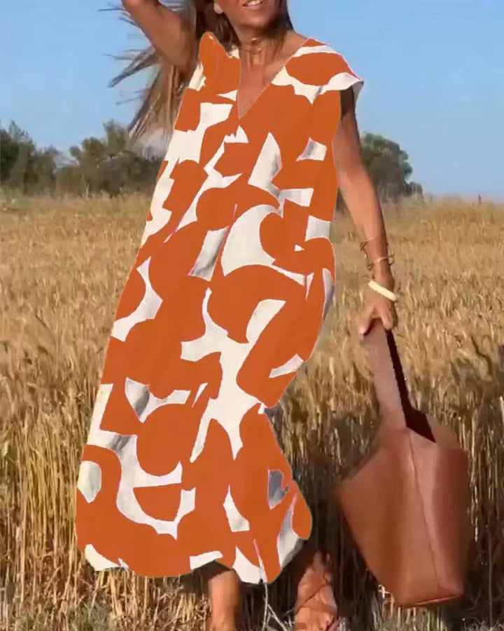 Tamsin | Women’s Sleeveless Loose Fit Maxi Dress