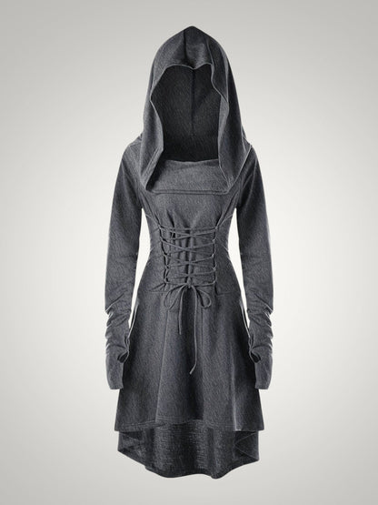 Scarlett | Women's 5 Piece Medieval Hooded Renaissance Halloween Costume