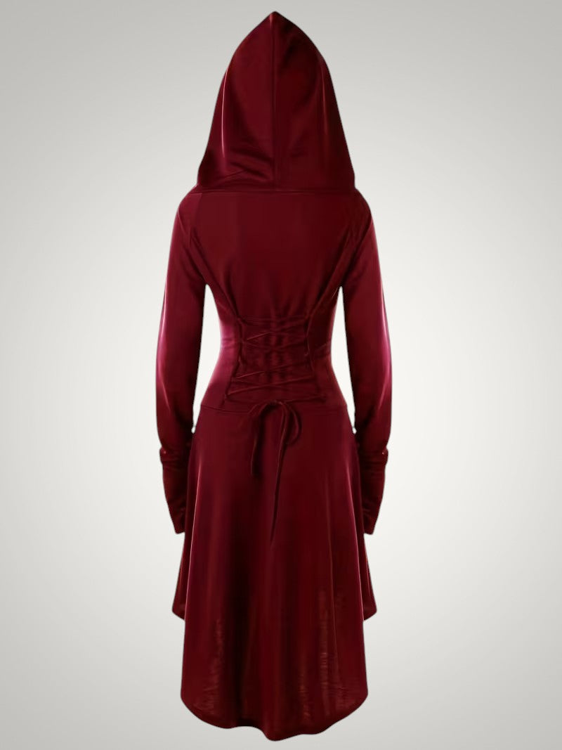 Beatrice | Women's Gothic Hooded Halloween Costume Dress