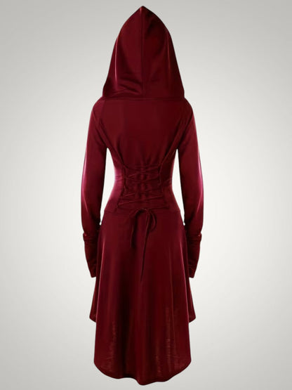 Beatrice | Women's Gothic Hooded Halloween Costume Dress