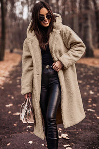 Eleanor | Women's Hooded Teddy Coat Jacket