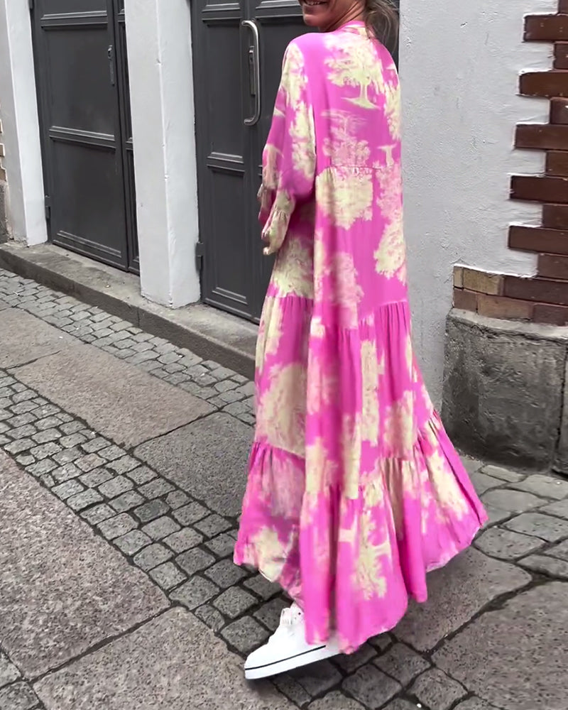 Uma | Women’s Summer Floral Maxi Dress