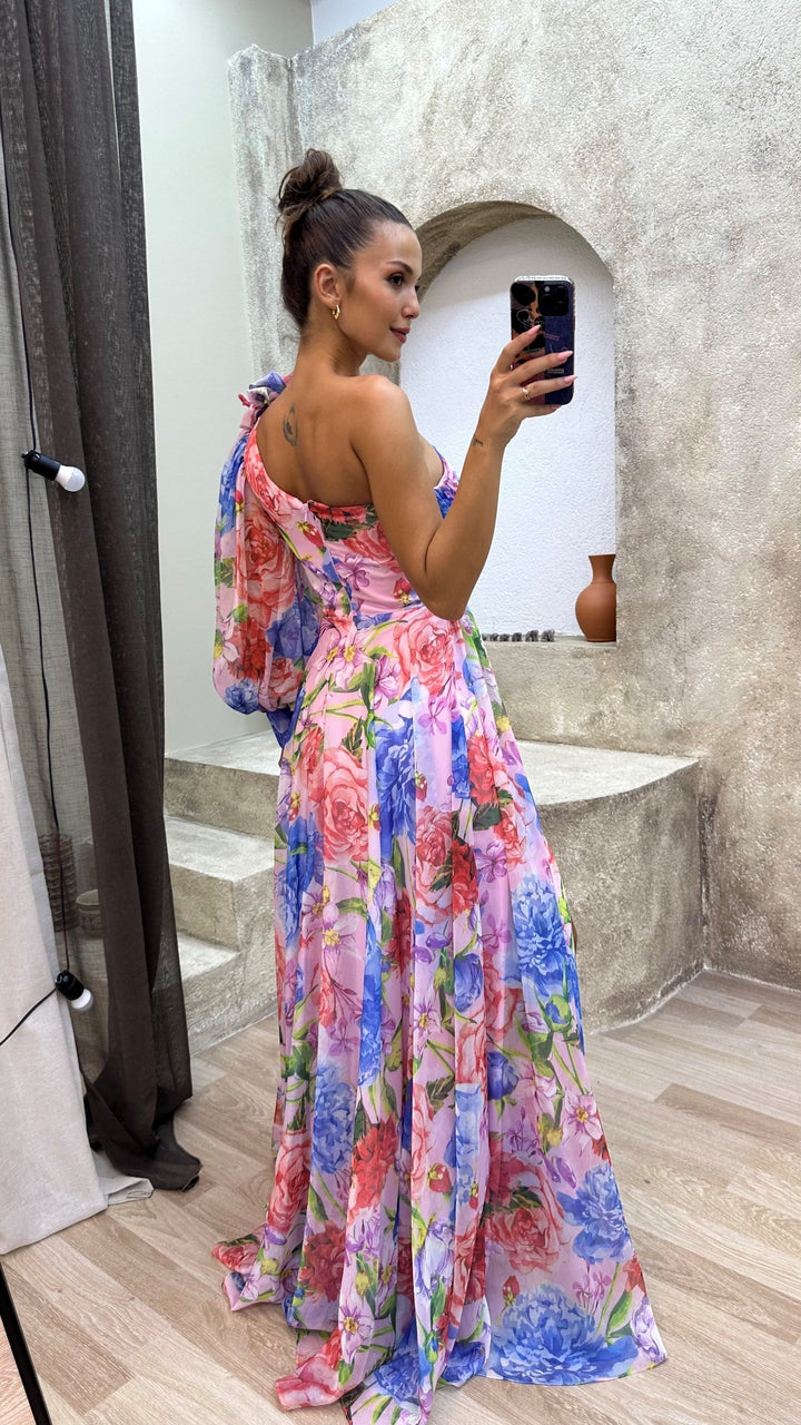 Brisa | Women’s One Shoulder Summer Maxi Dress