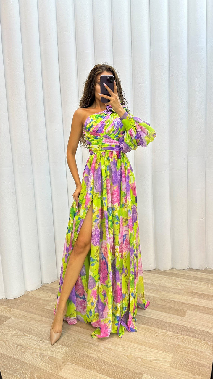Brisa | Women’s One Shoulder Summer Maxi Dress