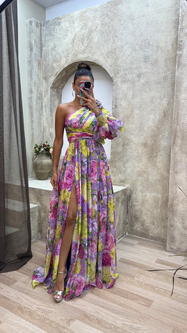 Brisa | Women’s One Shoulder Summer Maxi Dress
