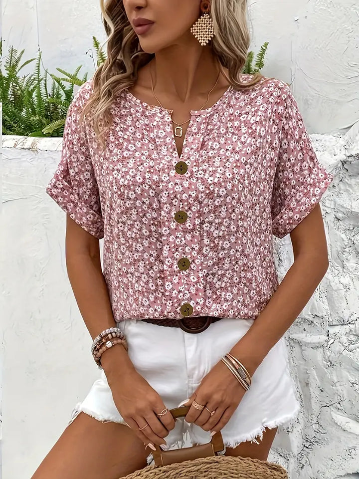 Scarlett | Women's Floral Summer Blouse