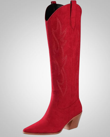 Brooke | Women's Knee High Western Cowboy Boots