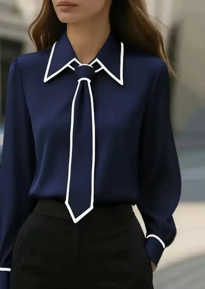 Reese | Women’s Shirt Collar Tie Blouse