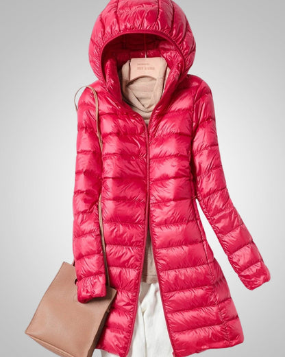 Lucy | Women's Lightweight Long Puffer Jacket