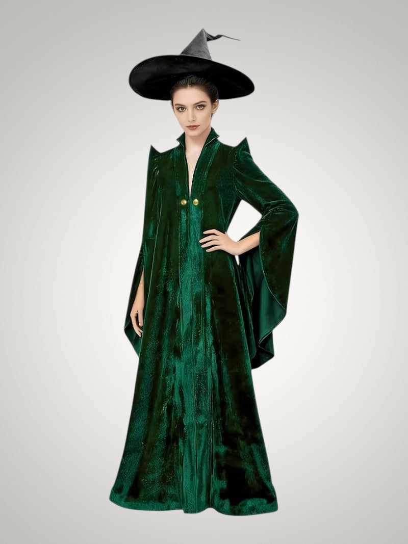 Matilda | Women's Witch Costume Dress with Hat