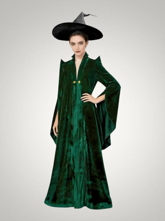 Matilda | Women's Witch Costume Dress with Hat