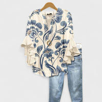 Grace | Women's Floral Summer Blouse