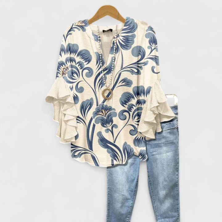 Grace | Women's Floral Summer Blouse
