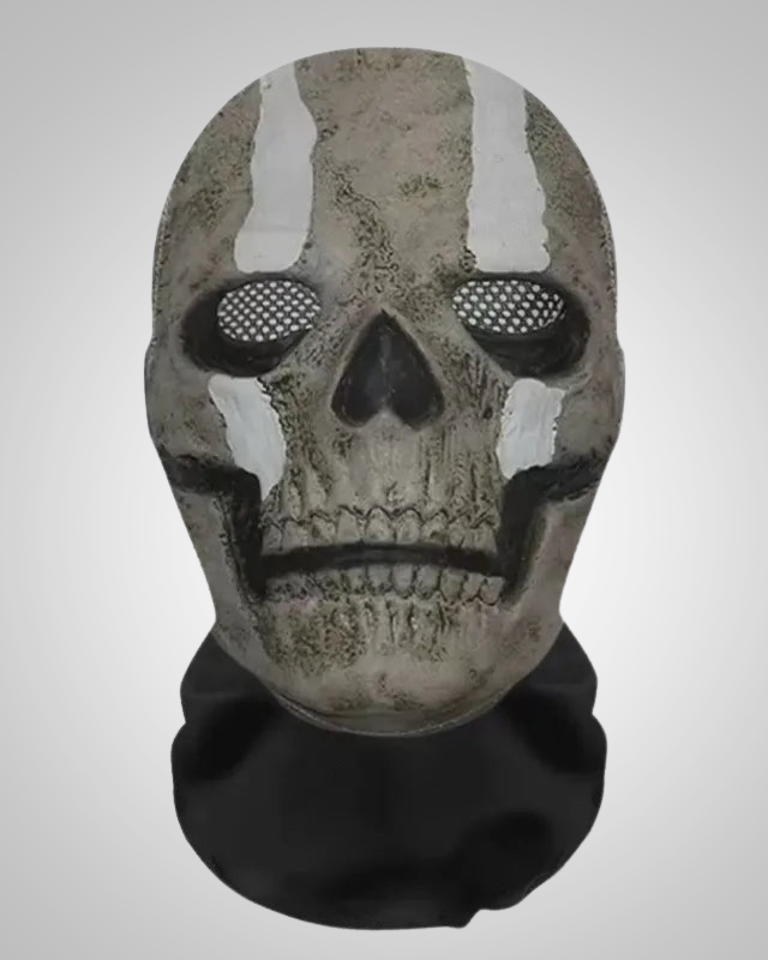 Tristan | Halloween 3D Ghost Face with Mesh and Elastic Fit Mask