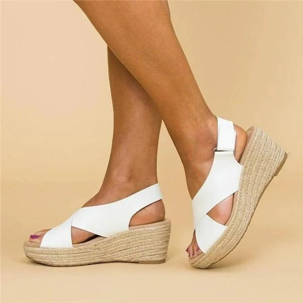 Cora | Women's Summer Slingback Wedge Sandals