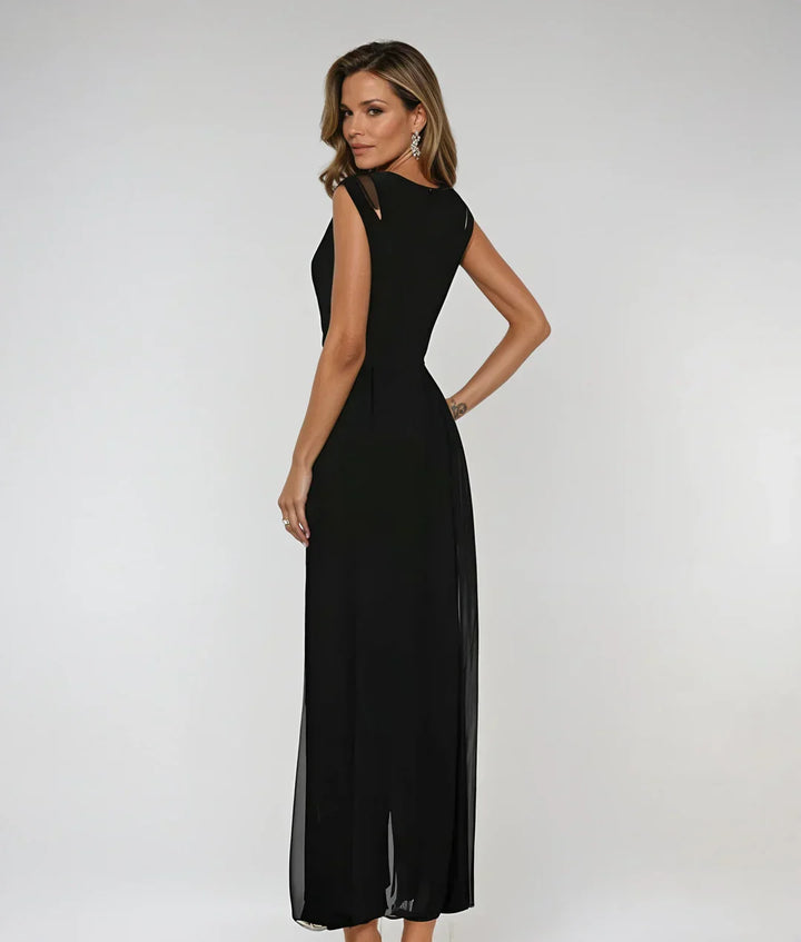 Zoe | Women’s Sleeveless Evening Maxi Dress