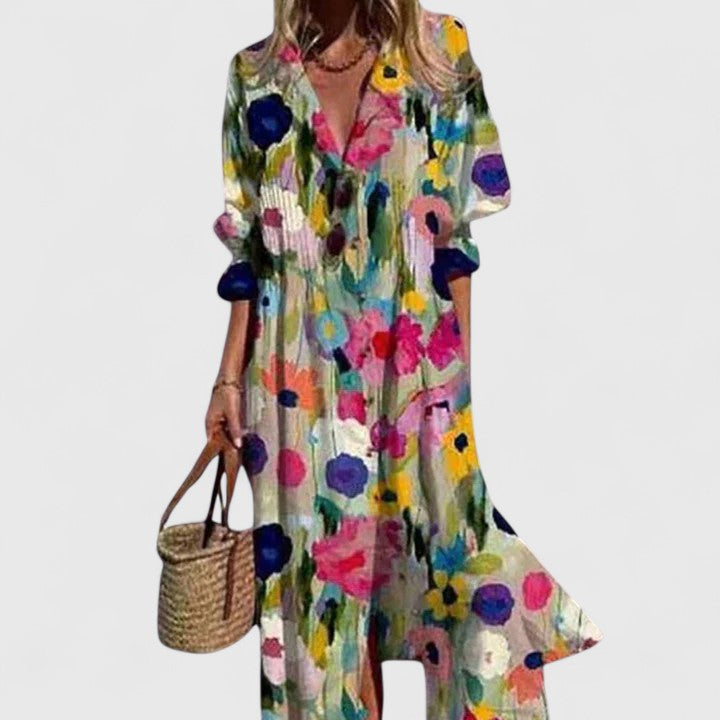 Harper | Women’s Summer Boho Midi Dress