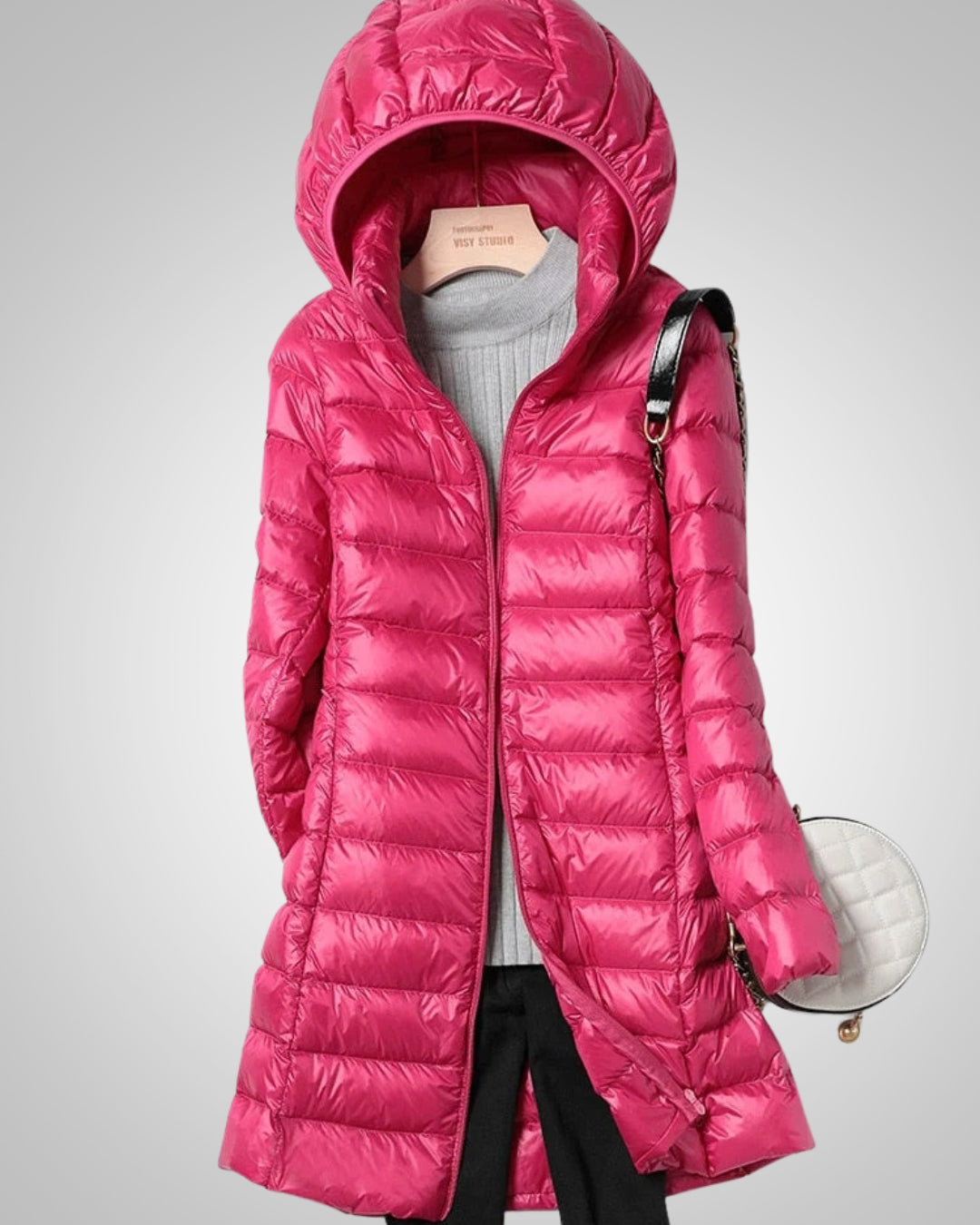 Lucy | Women's Lightweight Long Puffer Jacket