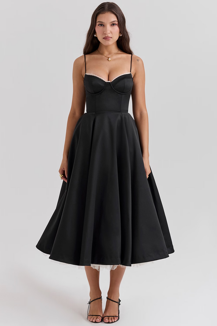 Lucia | Women’s Elegant Wedding Guest Midi Dress