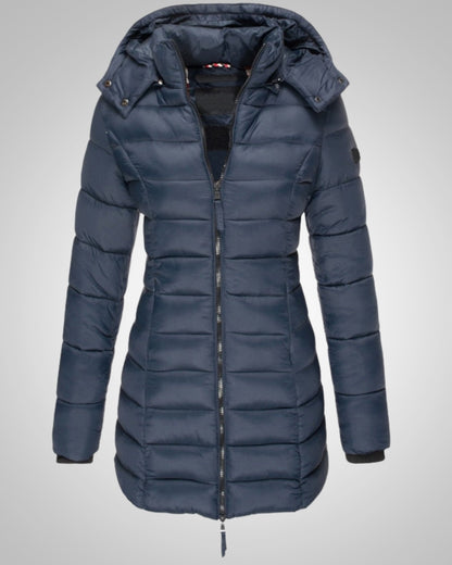 Harper | Women's Long Hooded Down Jacket