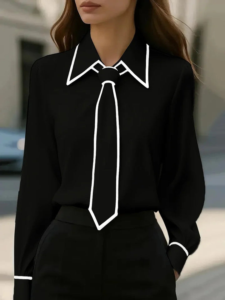Reese | Women’s Shirt Collar Tie Blouse