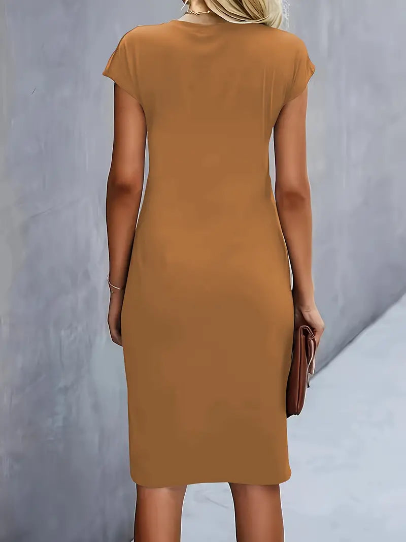 Melanie | Women’s Elegant Bodycon Midi Dress
