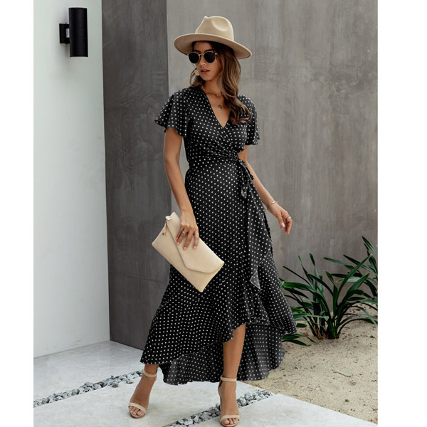 Keira | Women's Tie Waist Summer Maxi Dress