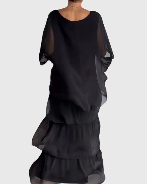 Aria | Women's Relaxed Fit Draped Maxi Dress