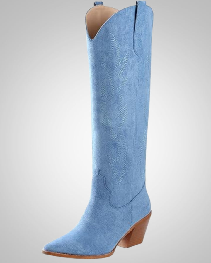 Bianca | Women's Knee High Western Cowboy Boots