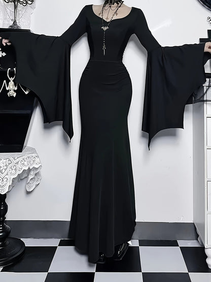 Margot | Women's Gothic Bat Halloween Dress