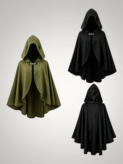 Tabitha | Women's Halloween Hooded Gothic Cape Dress