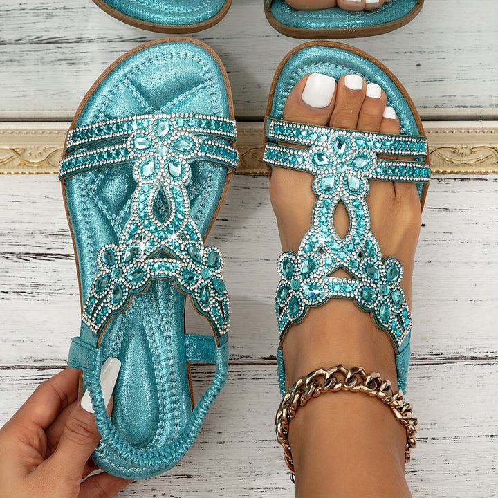 Josephine | Women's Rhinestone Boho Sandals