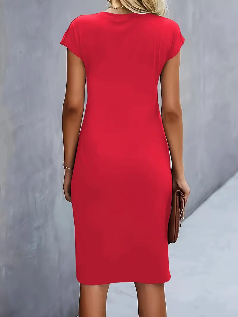 Melanie | Women’s Elegant Bodycon Midi Dress