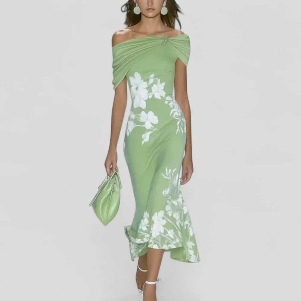 Jovie | Women’s Summer Floral Midi Dress