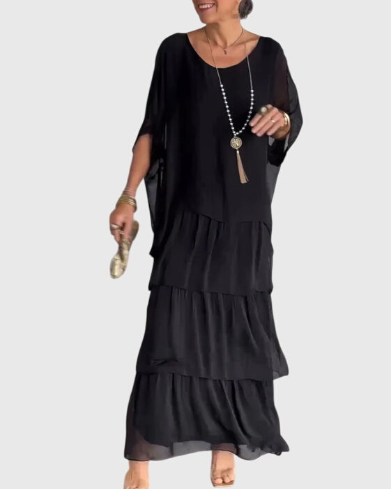 Aria | Women's Relaxed Fit Draped Maxi Dress