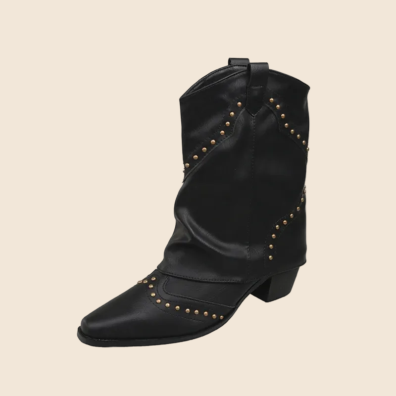 Rylee | Women’s Classic Studded Cowboy Boots