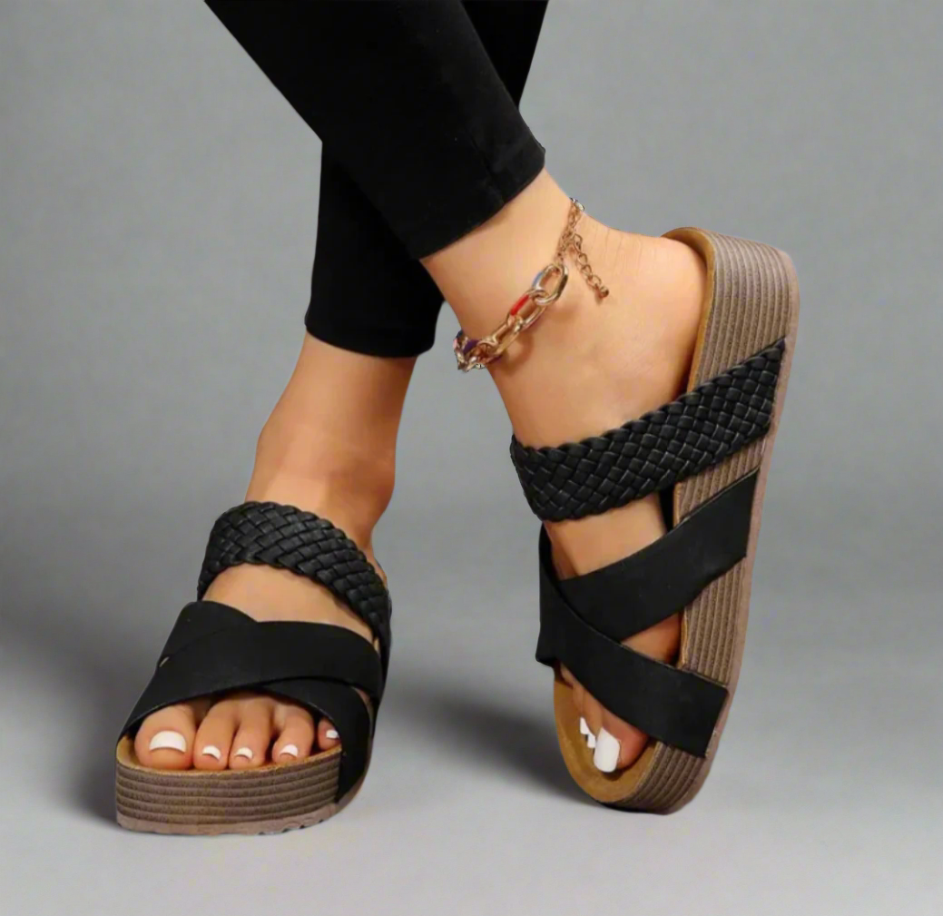 Everly | Women's Orthopedic Platform Sandals